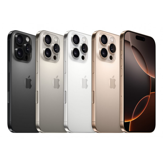 Apple iPhone 16 Pro 16 cm (6,3") Dual SIM iOS 18 5G USB Type-C 128 GB Titanium
