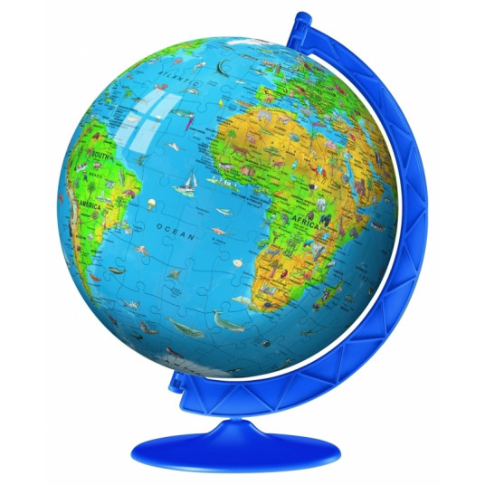 Ravensburger puzzle - Globe 3D Puzzle 180 Chidren Globe