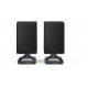 Sharp HT-SPR52021(BK) Q Soundbar 2.0.2 Wireless Rear Surround Speakers, Black | Sharp