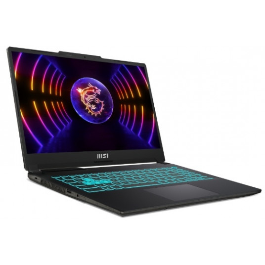 Klēpjdators MSI Cyborg 15 A13VE-1830NL, 15.6 FHD, Intel Core i7, RAM 16GB, 512GB SSD, NVIDIA GeForce RTX 4050, Windows 11 Home, Black 9S7-15K111-1830