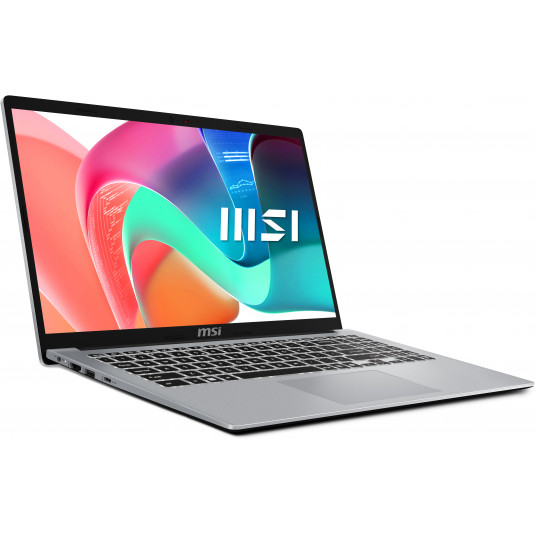 Klēpjdators MSI Modern 15 F1MG-004NL, 15.6 FHD, Intel Core 7, RAM 16GB, 1TB SSD, Intel Iris Xe Graphics, Windows 11 Pro, Silver 9S7-15S112-004