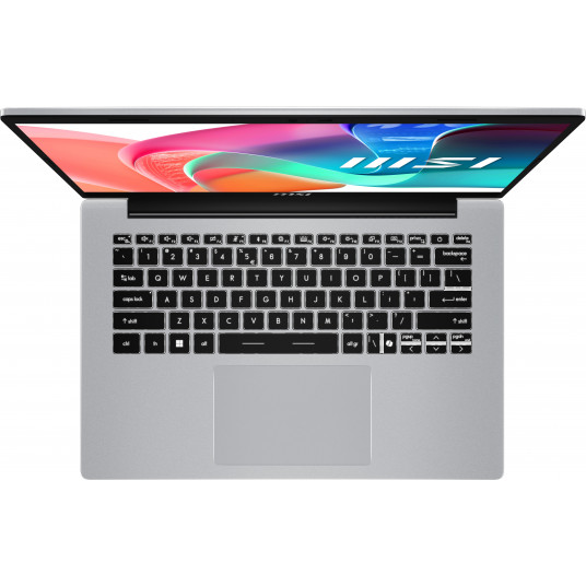 Klēpjdators MSI Modern 14 F13MG-019NL, 14 FHD, Intel Core i3, RAM 8GB, 512GB SSD, Intel UHD Graphics, Windows 11 Home, Silver 9S7-14S122-019