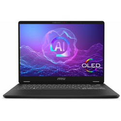 Klēpjdators MSI Prestige 14 AI+ Evo C2VMG-010NL, 14 2.8K, Intel Core Ultra 7, RAM 32GB, 1TB SSD, Intel Arc Graphics, Windows 11 Home, Gray 9S7-14N321-010