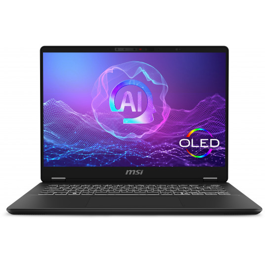 Klēpjdators MSI Prestige 14 AI+ Evo C2VMG-010NL, 14 2.8K, Intel Core Ultra 7, RAM 32GB, 1TB SSD, Intel Arc Graphics, Windows 11 Home, Gray 9S7-14N321-010