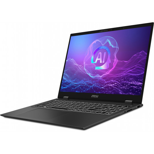 Klēpjdators MSI Prestige 16 AI+ Evo B2VMG-021NL, 16 WQXGA, Intel Core Ultra 7, RAM 32GB, 1TB SSD, Intel Arc Graphics, Windows 11 Pro, Gray 9S7-15A331-021