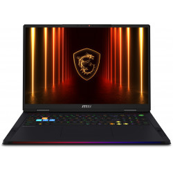 Klēpjdators MSI Raider A18 HX A9WIG-011NL, 18 4K, AMD Ryzen 9, RAM 64GB, 2TB SSD, NVIDIA GeForce RTX 5080, Windows 11 Home, Black 9S7-182L72-011