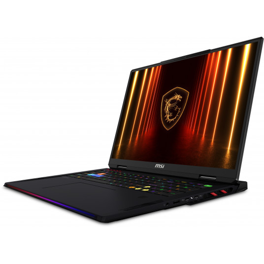 Klēpjdators MSI Raider A18 HX A9WIG-011NL, 18 4K, AMD Ryzen 9, RAM 64GB, 2TB SSD, NVIDIA GeForce RTX 5080, Windows 11 Home, Black 9S7-182L72-011