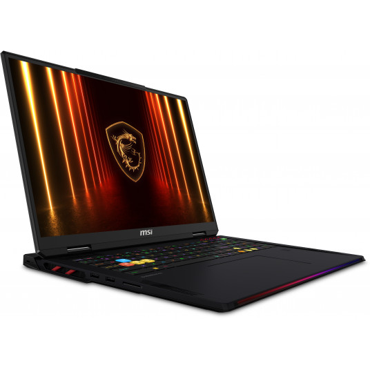 Klēpjdators MSI Raider A18 HX A9WIG-011NL, 18 4K, AMD Ryzen 9, RAM 64GB, 2TB SSD, NVIDIA GeForce RTX 5080, Windows 11 Home, Black 9S7-182L72-011