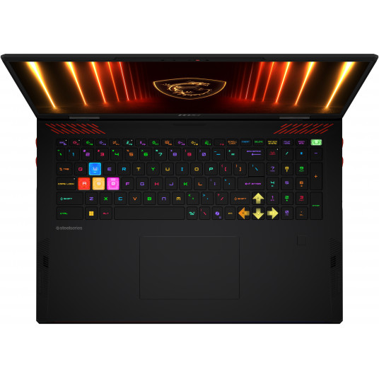 Klēpjdators MSI Raider A18 HX A9WIG-011NL, 18 4K, AMD Ryzen 9, RAM 64GB, 2TB SSD, NVIDIA GeForce RTX 5080, Windows 11 Home, Black 9S7-182L72-011