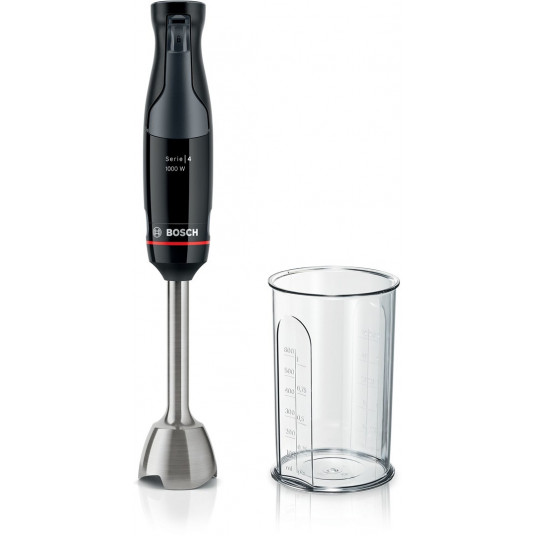 Bosch Serie 4 MSM4B610 blenderis 0,6 L Iegremdējamais mikseris 1000 W antracīts, melns