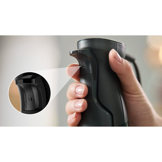Bosch Serie 4 MSM4B610 blenderis 0,6 L Iegremdējamais mikseris 1000 W antracīts, melns
