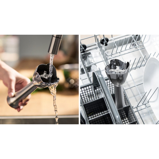 Bosch Serie 4 MSM4B610 blenderis 0,6 L Iegremdējamais mikseris 1000 W antracīts, melns