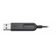 Logitech H340 USB datora austiņas brīvroku austiņas ar vadu un galvas lentu Birojs/zvana centrs USB A tipa melns