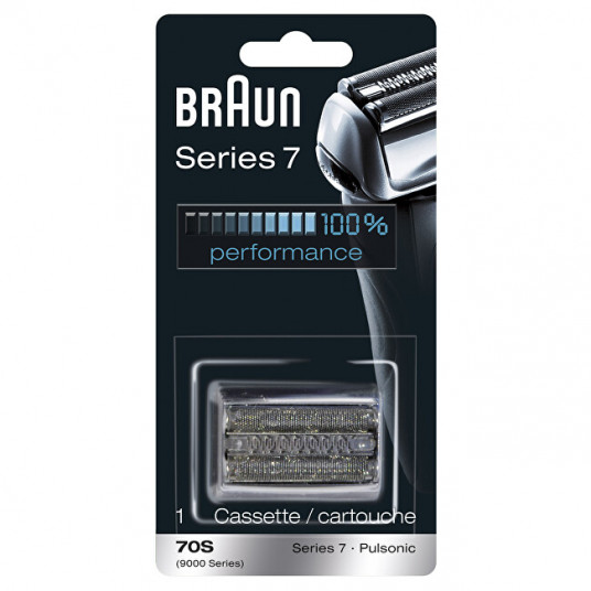 Braun - Replacement head with foil for the Combi Pack Series 7 70S Silver electric shaver