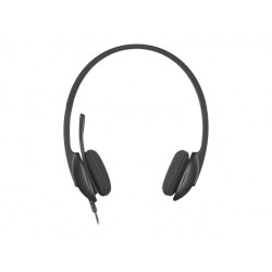 LOGI H340 USB austiņas melnas