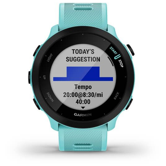 Viedpulkstenis Garmin Forerunner 55 GPS Aqua 010-02562-12