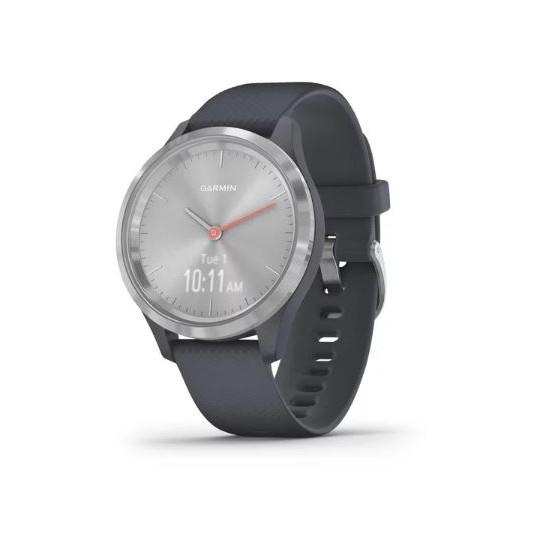 Viedpulkstenis Garmin Vivomove 3S 39mm Silver/Granite Blue 010-02238-20