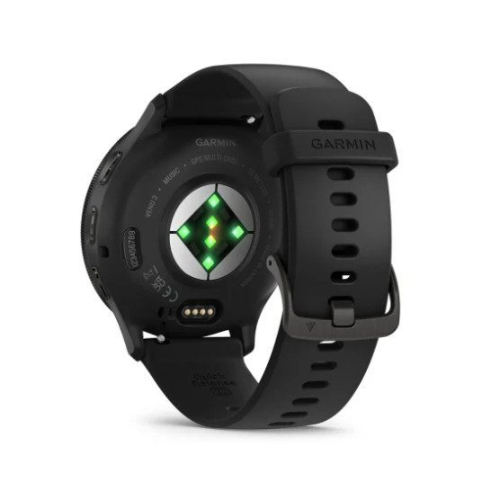 Viedais pulkstenis Garmin Venu 3 Black 010-02784-01
