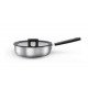 Nerūsējošā tērauda panna stewing Fiskars Hard Face 26 cm / 3,2 l
