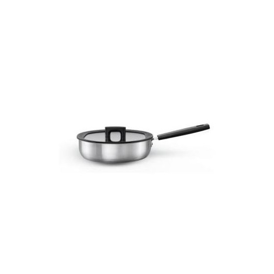 Nerūsējošā tērauda panna stewing Fiskars Hard Face 26 cm / 3,2 l