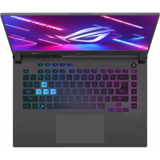 Asus ROG Strix G15 G513 15.6"|AMD Ryzen 7 6800H (8C/16T, 3.2-4.7 Ghz, 8 MB)|NVIDIA® GeForce RTX 3050 4GB |16GB DDR5|1Tb SSD| 15.6“ FHD  IPS AG 144Hz|Wi-Fi 6+BT 5.2- |Aura Sync light bar|Win 11|Atnaujintas/Renew
