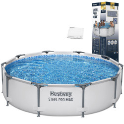 Bestway Steel Pro MAX peldbaseins, 305x76 cm
