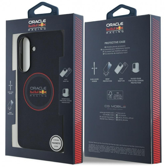 Red Bull PU Leather Red Ring Case for Samsung Galaxy A56 5G