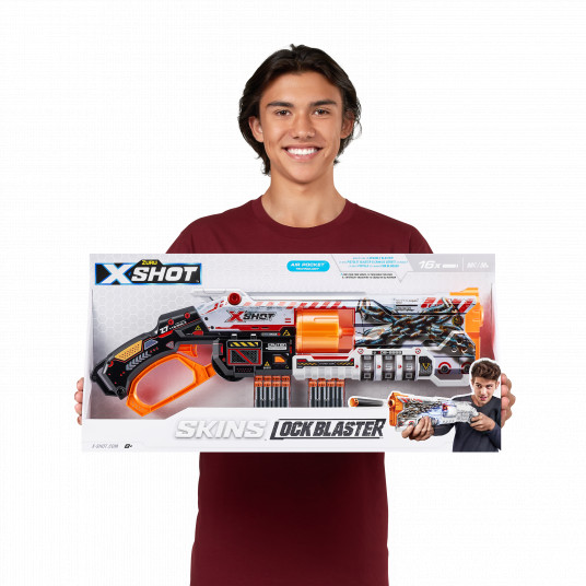 X-SHOT rotaļu pistole "Lock Gun", Skins 1. sērija, 36606