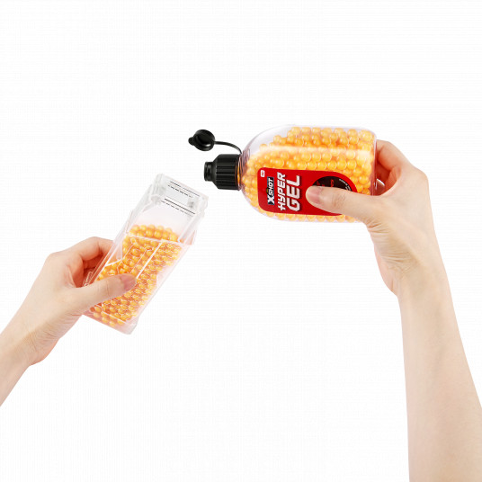 X-SHOT rotaļu pistole "Hyper Gel", 1. sērija, 5000 gēla bumbiņas, sortiments, 36622