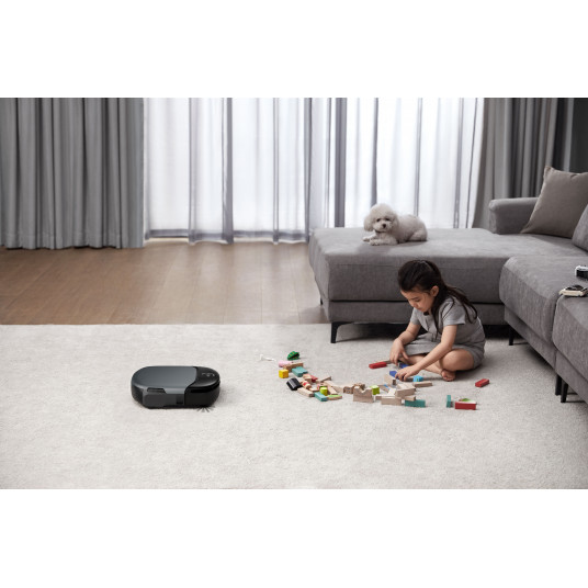 Anker Eufy | Robot Vacuum Cleaner with All-in-One Station | Omni S1 | Wet&Dry | Operating time (max) 216 min | 4600 mAh | 8000 Pa | Gray