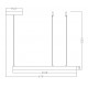 Griestu lampa Gaisma Prestige Midway, 35 W, LED, 3000 °K