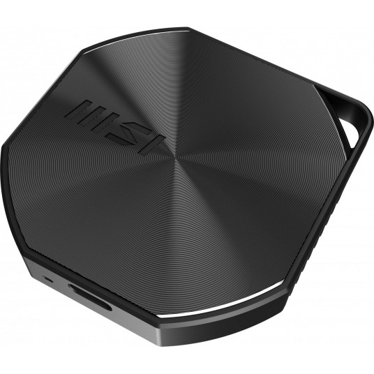 MSI DATAMAG 20GBPS 1TB ārējais cietvielu disks C tipa USB USB 3.2 Gen 2x2 melns
