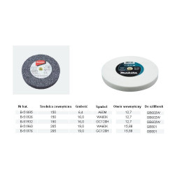 Makita B-51976 Asināšanas disks 205x19x15,88mm GC120 (Cu,Ni,Ms,Zn) | Sourcing