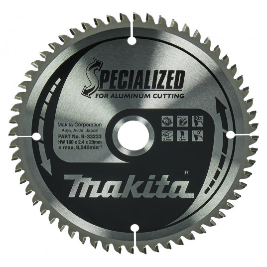 Makita B-33233 cirkulārā zāģa asmens 1 gab.