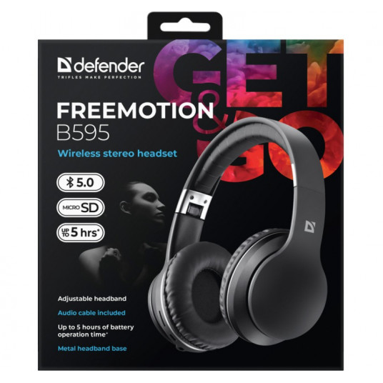 Austiņas Defender B595 Black