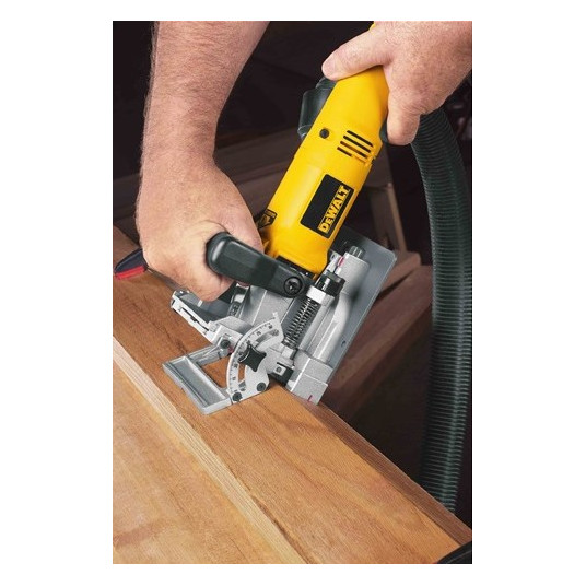 DEWALT DW682K-QS elektriskā rokas ēvele melna, dzeltena 10000 RPM 600 W