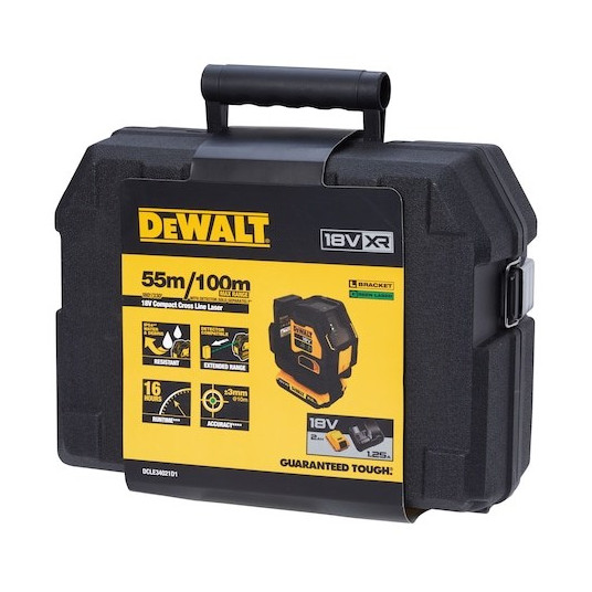 DeWALT DCLE34021D1-QW lāzera līmeņrādis