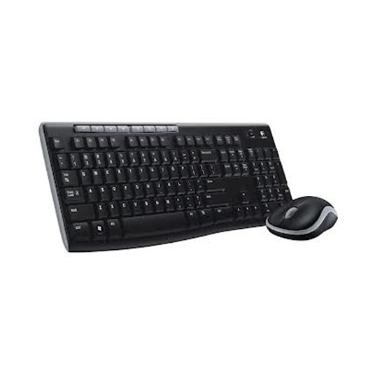 Klaviatūras un peles komplekts Logitech Bezvadu Combo MK270 black - EER (US)