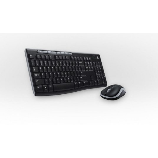 Klaviatūras un peles komplekts Logitech Bezvadu Combo MK270 black - EER (US)