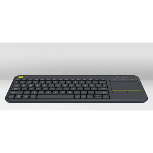 WIRELESS TOUCH KEYBOARD K400/PLUS BLACK (CZECH)