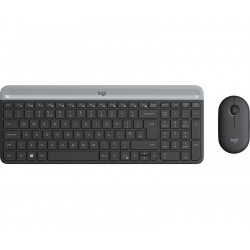 SLIM WIRELESS KEYB+MOUSE COMBO/MK470 GRAPHITE CZE SKY INTNL