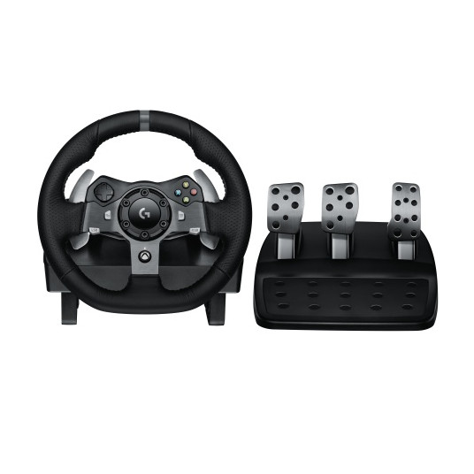 Logitech G920 Driving Force spēļu ritenis un pedāļi, Xbox X|S Series /Xbox One/PC, melns (SPEC)