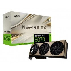 "RTX 5070 12GB MSI Inspire 3X OC GDDR7 3 ventilatori