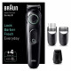 Braun BeardTrimmer 3 BT3421 Battery 40 2 cm Black