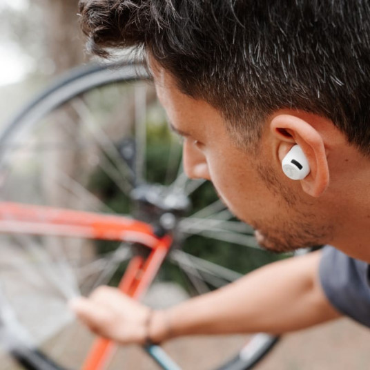Teufel REAL BLUE TWS 3 bezvadu austiņu brīvroku austiņu sistēma In-ear zvaniem/mūzikai Bluetooth White