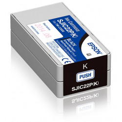 Epson SJIC22P(K) tintes kasetne 1 gab., oriģināla melna