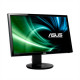 Monitors AAsus Gaming LCD VG248QE 24 ", TN, Full HD, 1920 x 1080 pixels, 16:9, 1 ms, 350 cd/m², Black, up to 144Hz, 3D Vision Ready, DP, Dual-link DVI-D, and HDMI, Built-in 2W stereo speakers
