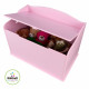 KidKraft koka rotaļlietu kaste, rozā