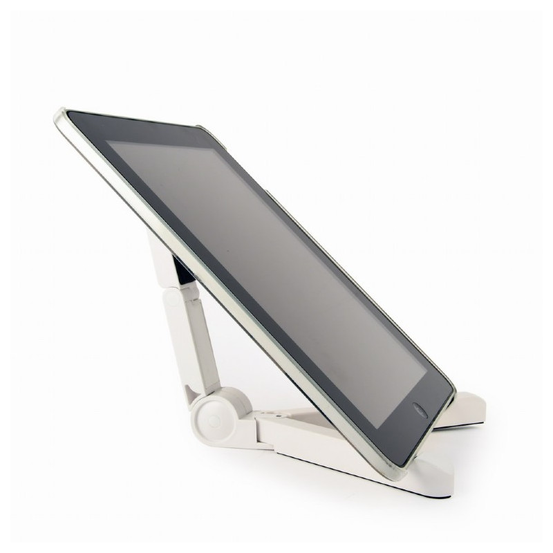 Gembird TA-TS-01/W Universal tablet stand, White, zemu cenu 