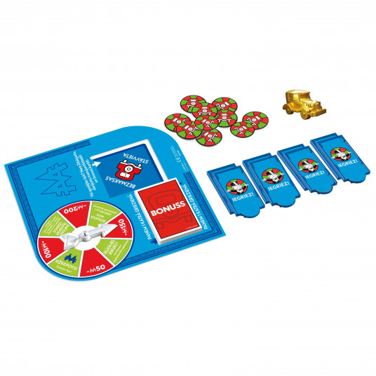 MONOPOLY Galda spēles papildkomplekts, Bezmaksas stāvvieta džekpots (Latviešu val.)